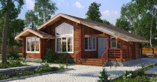 Строительство из двойного бруса под ключ Заволжье цены от 12935 руб.