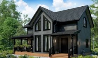 Проекты каркасных домов с террасой от 3622 рублей | Строй-Звл