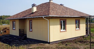 Одноэтажный дом из панелей под ключ в Заволжье - Строй-Звл от 134524 рублей